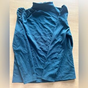 Ann Taylor Petite MP Green Top